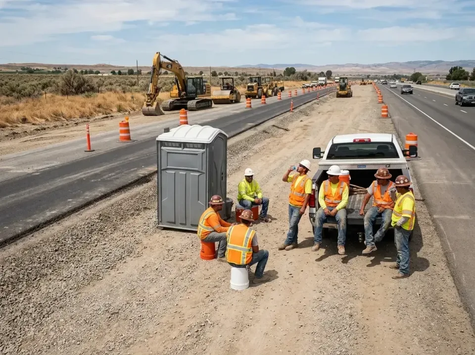 highway-road-construction-crew-007 — frequently asked questions, Porta Potty and Restroom Rentals in Walterboro, SC